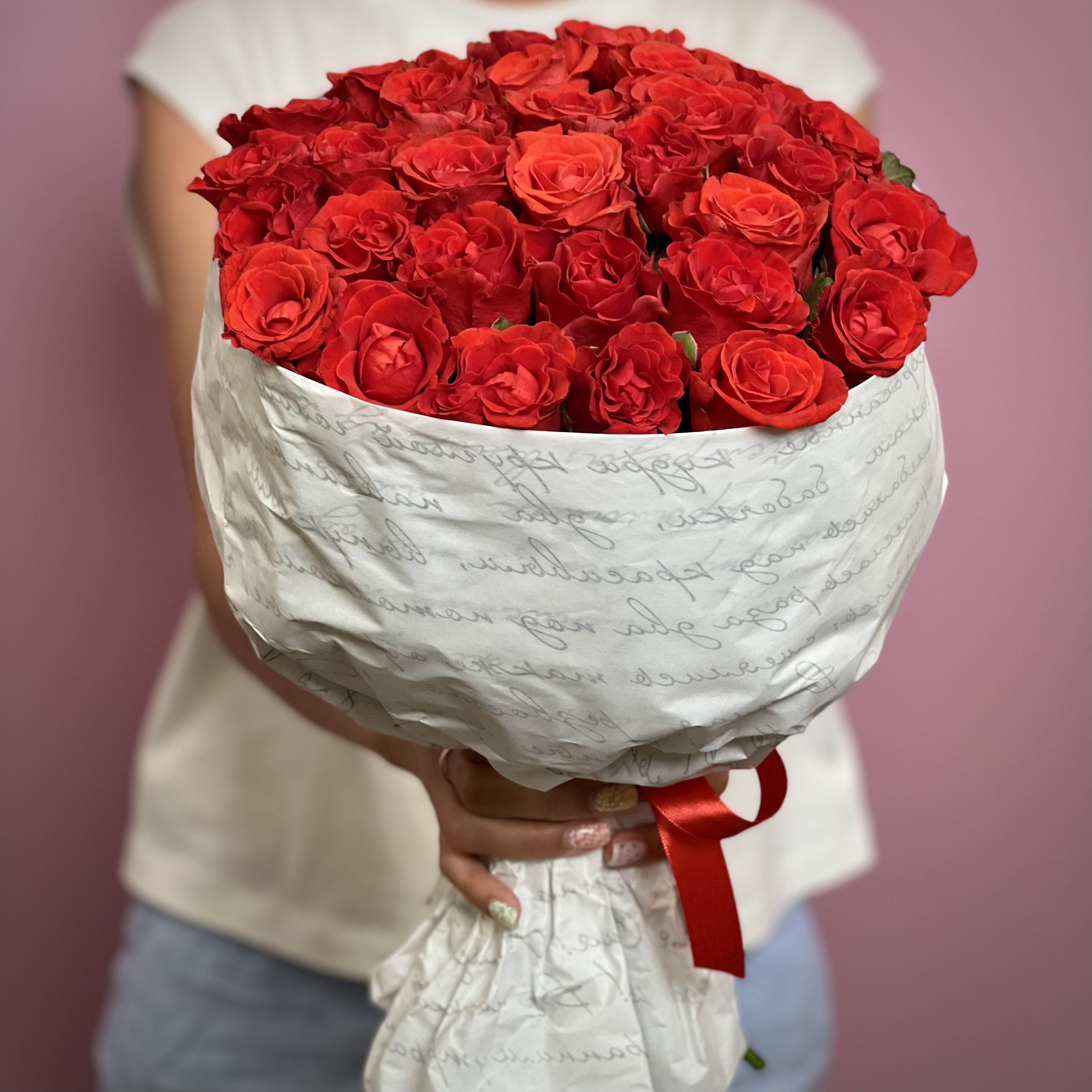 Букеты из роз Букет из 35 роз Эльторо