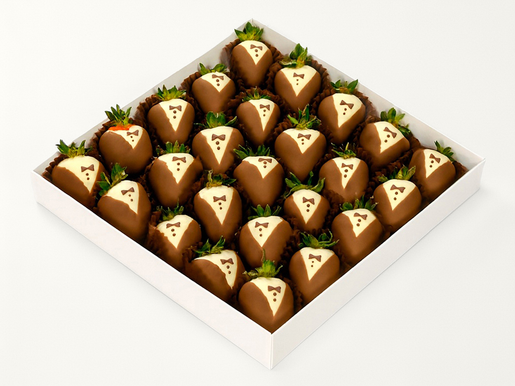 Для crm Набор клубники в шоколаде Смокинги L