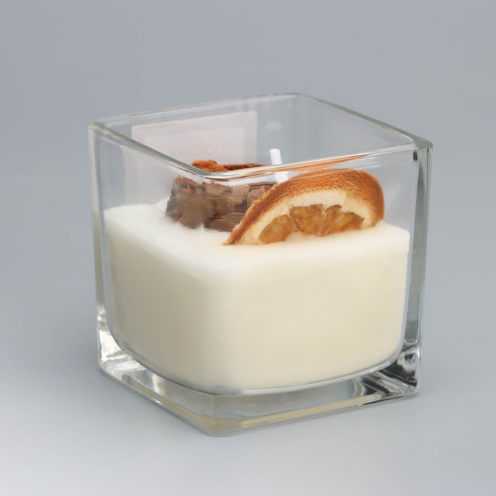 Красота и здоровье Свеча в стакане "Soy Wax", цитрус