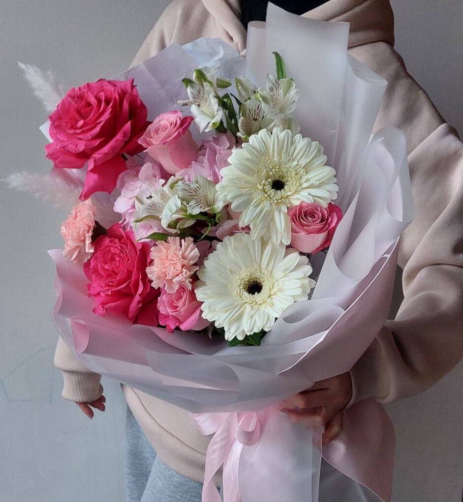 Альстромерии Букет Девичий каприз