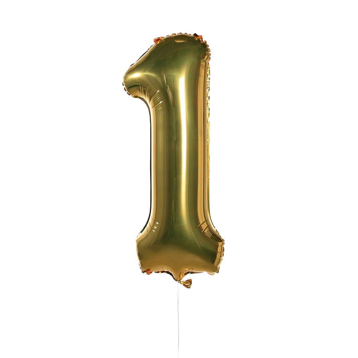Воздушные шары Цифры (золото) 1 1 комплект воздушные шары из латекса