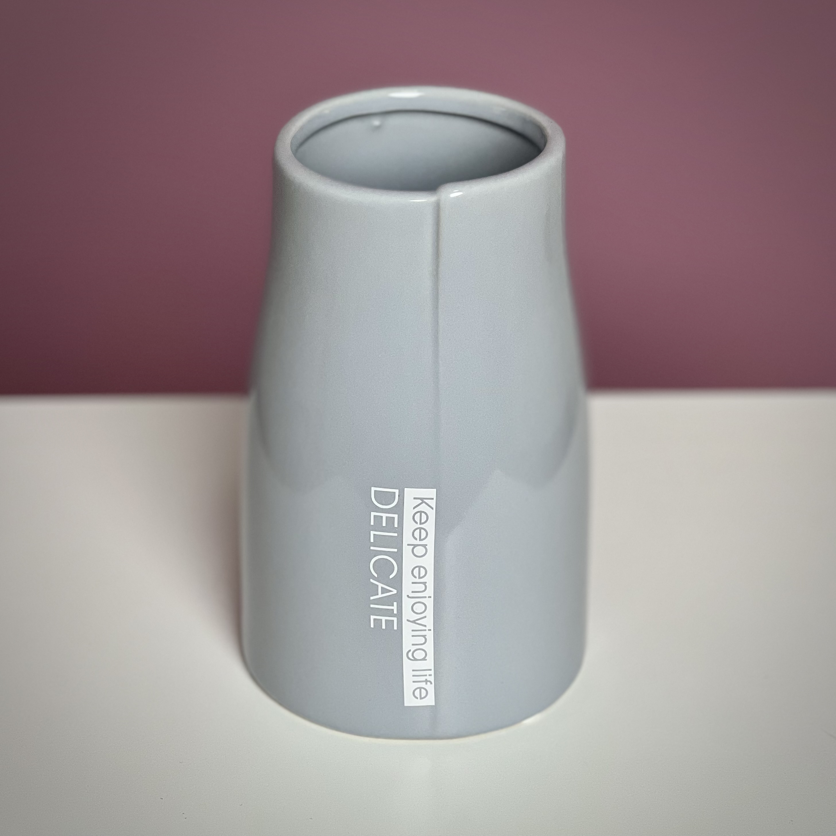 Ваза Стиль серая ваза капсула для жидкости с палочками air design ваза серая