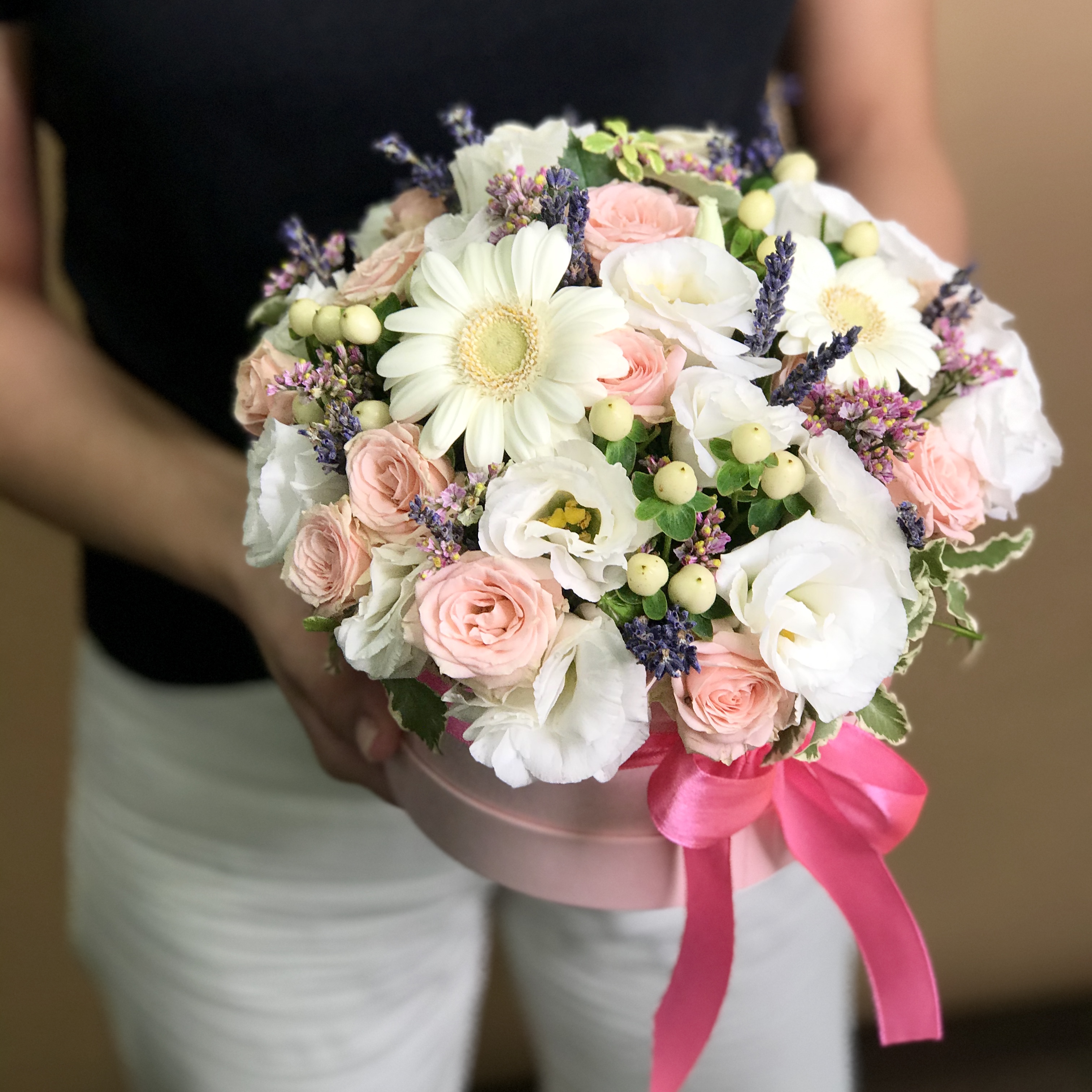 Лаванда Цветы в коробке Саванна