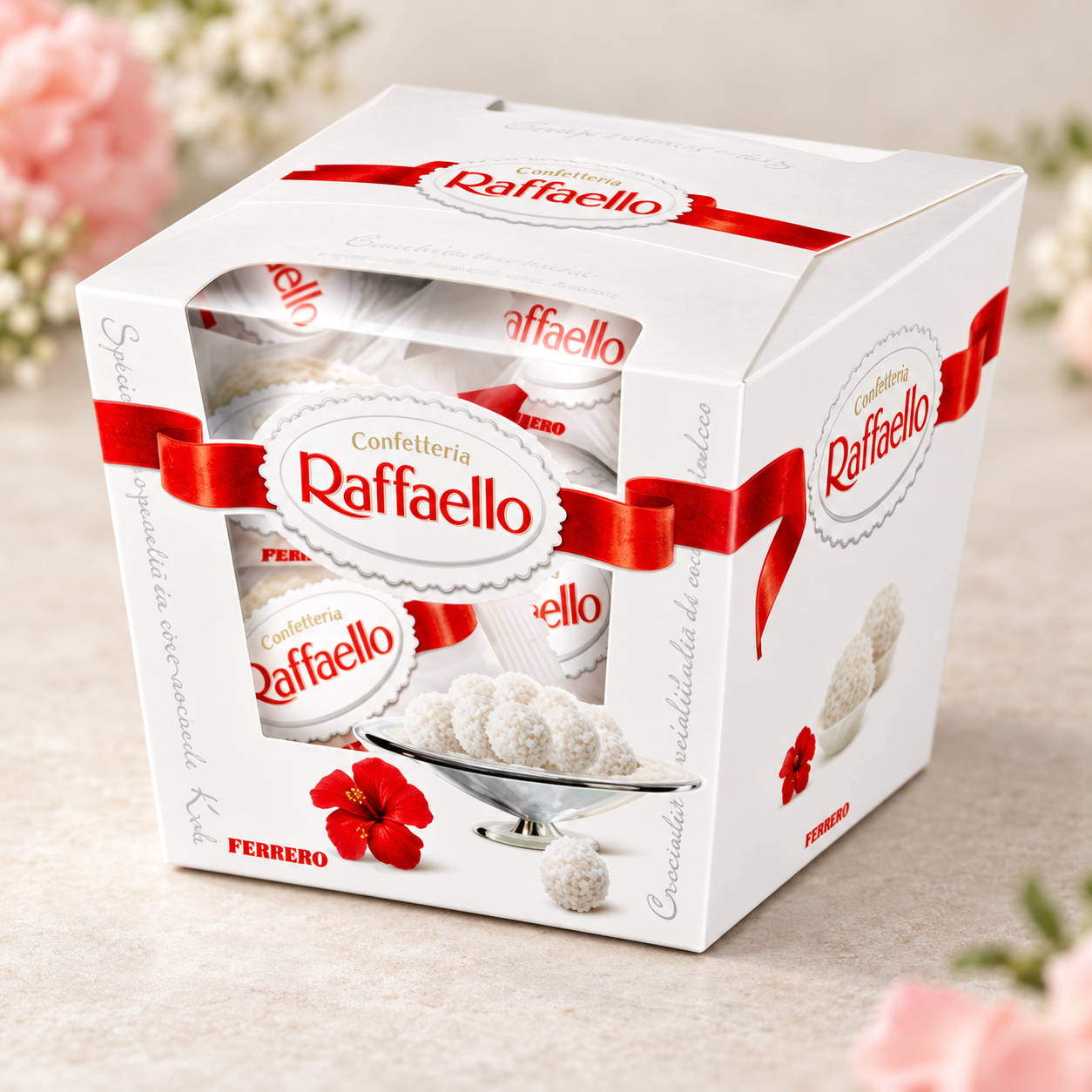 Конфеты к букетам Конфеты "Raffaello" 150гр