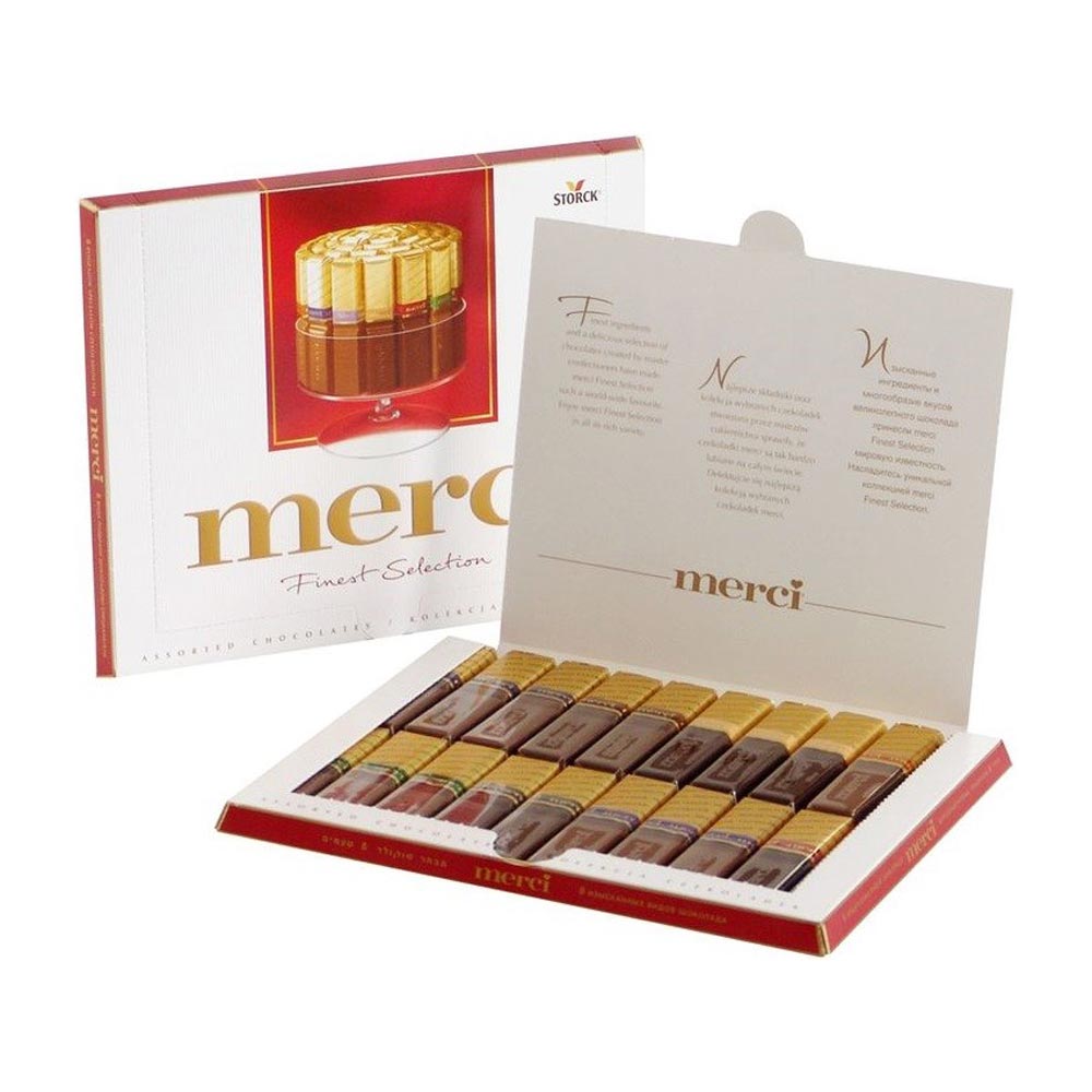 Конфеты к букетам Конфеты "Merci" 250гр
