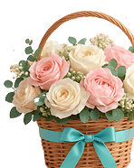 Цветы
в корзине